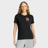 Cleveland Browns Women's 2025 NFL Crucial Catch Tri-Blend Dri-FIT T-Shirt Black - Nike
