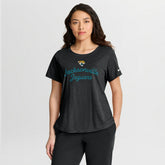 Jacksonville Jaguars Women's Script Tri-Blend T-Shirt Black - Nike