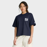 New York Giants Women's Rewind Pocket Boxy T-Shirt Royal - Nike