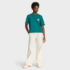 Miami Dolphins Women's Rewind Pocket Boxy T-Shirt Aqua - Nike