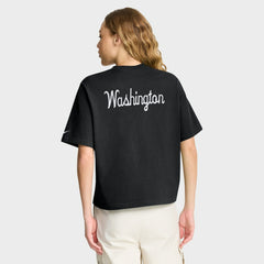 Washington Commanders Women's Rewind Pocket Boxy T-Shirt Black - Nike