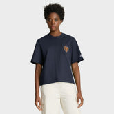 Chicago Bears Women's Rewind Pocket Boxy T-Shirt Navy - Nike