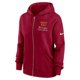 Washington Commanders Women's Phoenix Rewind Full-Zip Hoodie Burgundy - Nike