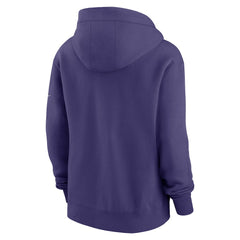 Baltimore Ravens Women's Phoenix Rewind Full-Zip Hoodie Purple - Nike