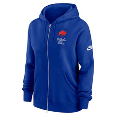 Buffalo Bills Women's Phoenix Rewind Full-Zip Hoodie Royal - Nike