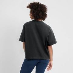 Las Vegas Raiders Women's Essential Script Relaxed Boxy T-Shirt Black - Nike
