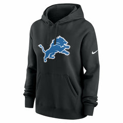 Detroit Lions Women's Club Fleece Hoodie Black - Nike