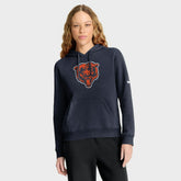 Chicago Bears Women's Club Fleece Hoodie Navy - Nike
