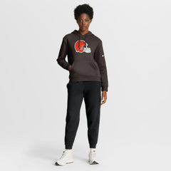 Cleveland Browns Women's Club Fleece Hoodie Brown - Nike
