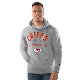 Kansas City Chiefs Starter Pullover Hoodie Heather Gray - NFL