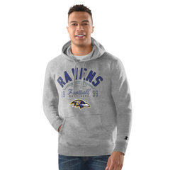 Baltimore Ravens Starter Pullover Hoodie Gray - NFL