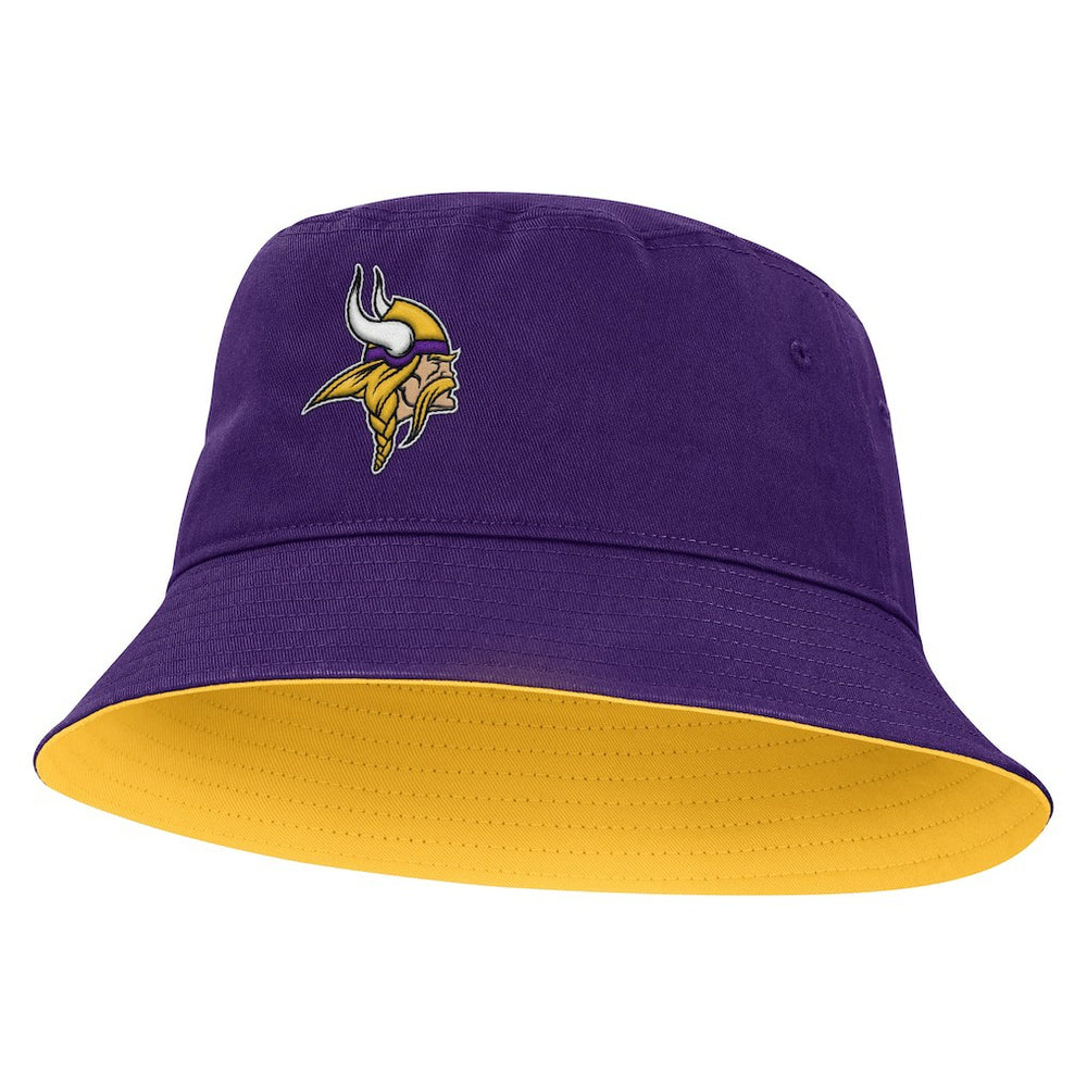 Minnesota Vikings Strong Side Bucket Hat Purple - Fanatics