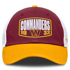 Washington Commanders Franchise Trucker Adjustable Hat Burgundy/Gold - Fanatics