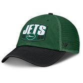 New York Jets Franchise Trucker Adjustable Hat Green/Black - Fanatics