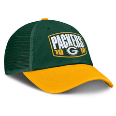 Green Bay Packers Franchise Trucker Adjustable Hat Green/Gold - Fanatics