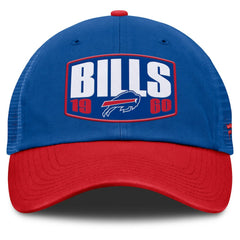 Buffalo Bills Franchise Trucker Adjustable Hat Royal/Red - Fanatics