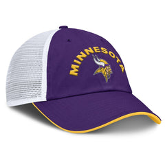 Minnesota Vikings Reverse Trucker Adjustable Hat Purple/White - Fanatics
