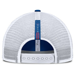 New York Giants Reverse Trucker Adjustable Hat Royal/White - Fanatics