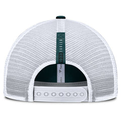 Philadelphia Eagles Reverse Trucker Adjustable Hat Midnight Green/White - Fanatics