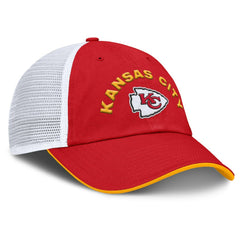 Kansas City Chiefs Reverse Trucker Adjustable Hat Red/White - Fanatics