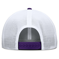 Minnesota Vikings Option Trucker Adjustable Hat Gray/Purple - Fanatics