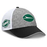 New York Jets Option Trucker Adjustable Hat Gray/Black - Fanatics