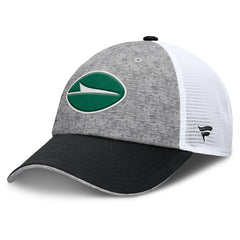 New York Jets Option Trucker Adjustable Hat Gray/Black - Fanatics