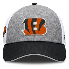 Cincinnati Bengals Option Trucker Adjustable Hat Gray/Black - Fanatics