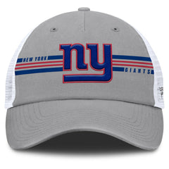 New York Giants Singleback Trucker Adjustable Hat Gray - Fanatics