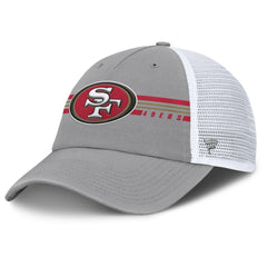 San Francisco 49ers Singleback Trucker Adjustable Hat Gray - Fanatics