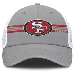 San Francisco 49ers Singleback Trucker Adjustable Hat Gray - Fanatics