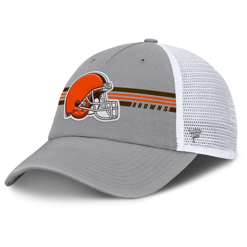 Cleveland Browns Singleback Trucker Adjustable Hat Gray - Fanatics