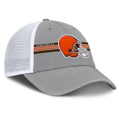 Cleveland Browns Singleback Trucker Adjustable Hat Gray - Fanatics