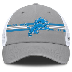 Detroit Lions Singleback Trucker Adjustable Hat Gray - Fanatics