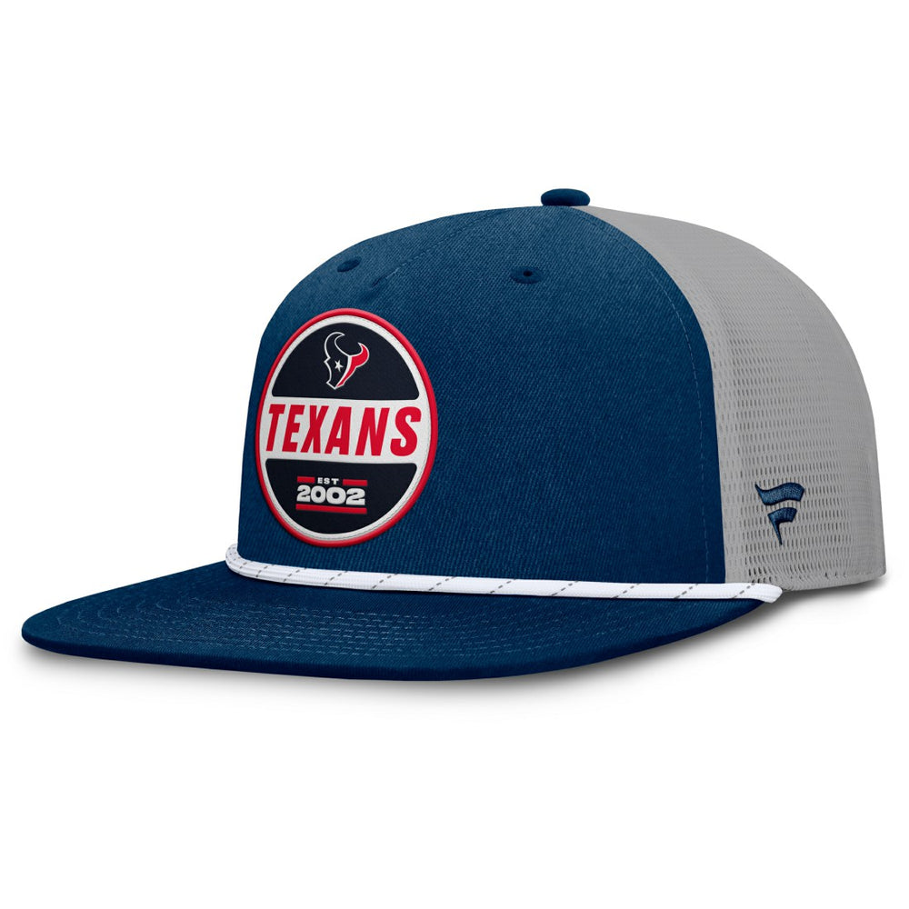 Houston Texans Edge Rush Trucker Adjustable Hat Navy/Gray - Fanatics