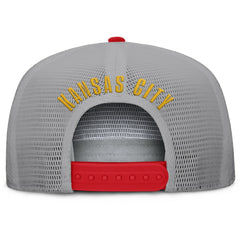 Kansas City Chiefs Edge Rush Trucker Adjustable Hat Red/Gray - Fanatics