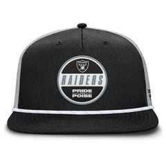 Las Vegas Raiders Edge Rush Trucker Adjustable Hat Black/Gray - Fanatics