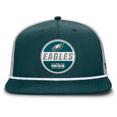 Philadelphia Eagles Edge Rush Trucker Adjustable Hat Midnight Green/Gray - Fanatics