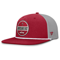 Tampa Bay Buccaneers Edge Rush Trucker Adjustable Hat Red/Gray - Fanatics