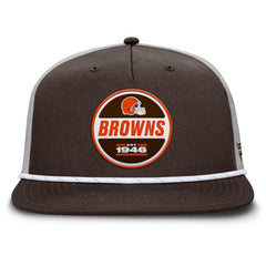 Cleveland Browns Edge Rush Trucker Adjustable Hat Brown/Gray - Fanatics