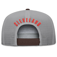 Cleveland Browns Edge Rush Trucker Adjustable Hat Brown/Gray - Fanatics