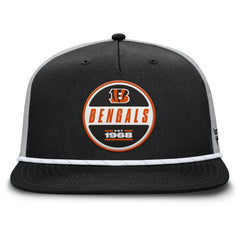 Cincinnati Bengals Edge Rush Trucker Adjustable Hat Black/Gray - Fanatics