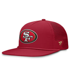 San Francisco 49ers Cryptic Trucker Adjustable Hat Scarlet - Fanatics