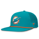 Miami Dolphins Cryptic Trucker Adjustable Hat Aqua - Fanatics