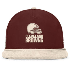 Cleveland Browns NFL Reminisce Golfer Adjustable Hat Brown - Fanatics