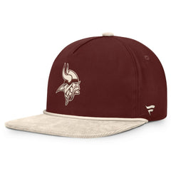 Minnesota Vikings NFL Reminisce Golfer Adjustable Hat Brown - Fanatics