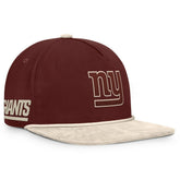 New York Giants NFL Reminisce Golfer Adjustable Hat Brown - Fanatics