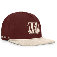 Cincinnati Bengals NFL Reminisce Golfer Adjustable Hat Brown - Fanatics