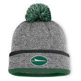 New York Jets Motion Cuffed Knit Hat with Pom Heather Gray - Fanatics
