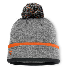 Cincinnati Bengals Motion Cuffed Knit Hat with Pom Heather Gray - Fanatics